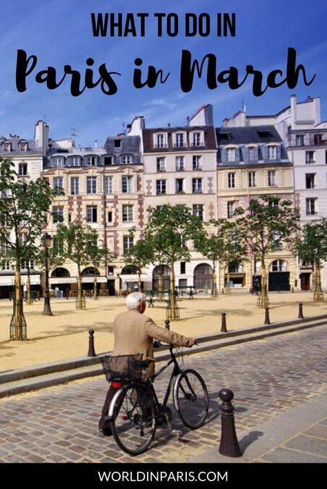 Visiting Paris in March? Check out the top things to do in Paris in March: what to see and what to do in Paris in March to enjoy March in Paris. #paris #travel #spring Paris Travel Fashion, March In Paris, Paris In March, Europe In March, What To Do In Paris, Europe Trip Planning, Travel Maldives, Paris Things To Do, Paris March