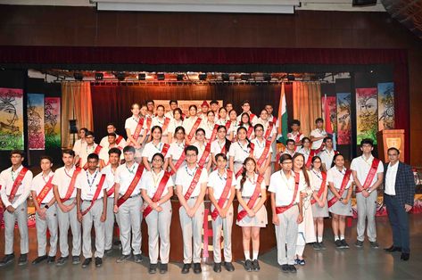 INVESTITURE CEREMONY (2024-25) Investiture Ceremony, Student Council, International School, Portal, Sense, Parenting