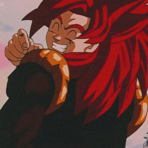 Dragon Ball GT Gogeta Pfp Aesthetic, Gogeta Ssj4 Pfp, Ssj4 Goku Icons, Gogeta Pfp, Super Saiyan 4 Gogeta, Dragon Ball Icons, Dbz Pfp, Ssj4 Gogeta, Vegeta And Goku