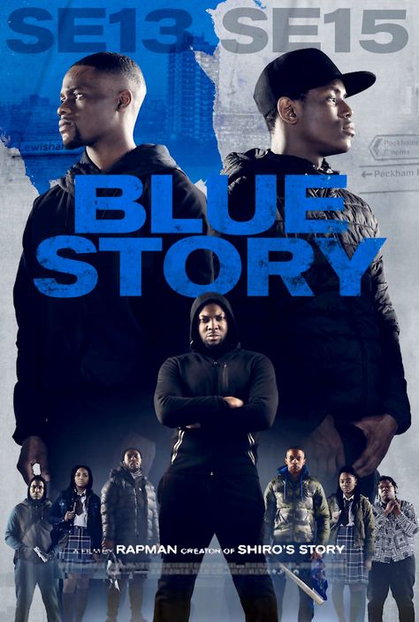 Blue Story Blue Story Movie, Blue Story, African American Movies, Tam Film, Top Movies To Watch, Film Blue, Story Layout, New Movies To Watch, Tv Series Online