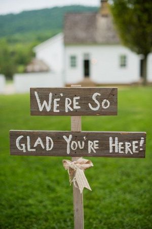 custom wedding welcome sign ideas for country rustic wedding ideas Charlottesville Wedding, Wedding Signage, Here Comes The Bride, Wooden Sign, A Sign, Backyard Wedding, Fun Wedding, Country Wedding, Future Wedding