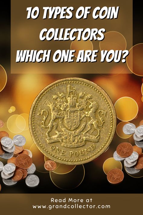 In the coin collecting world, there are so many types of coin collectors! Find out more about them in my article! Tub Cleaning, Currency Collection, Saving Coins, Buy Coins, Old Coins Worth Money, Coins Worth Money, Coin Collection, Coin Worth, One Pound