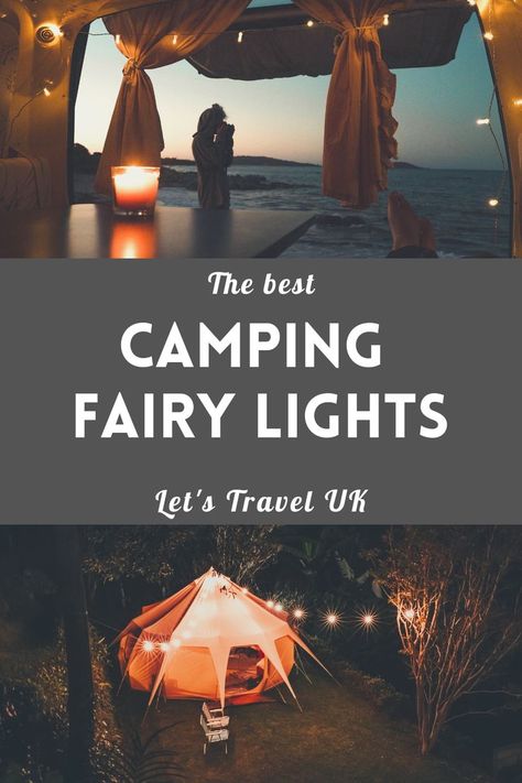 Fairy Lights Camping, Fairy Lights Ideas, Camping Lighting, Lets Travel, Camping Kit, Lighting Uk, Travel Uk, Camping Lights, Camping Life