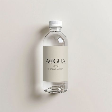 Plastic water bottle label mockup, editable design | free image by rawpixel.com / ploypalyn Plastic Water Bottle Design, Water Bottle Branding, Water Bottle Design Ideas, Water Bottle Packaging Design, Bottled Water Label Design, Water Bottle Mwtal, Plastic Bottle Packaging, Water Label Design, Water Bottle Branding Label Design