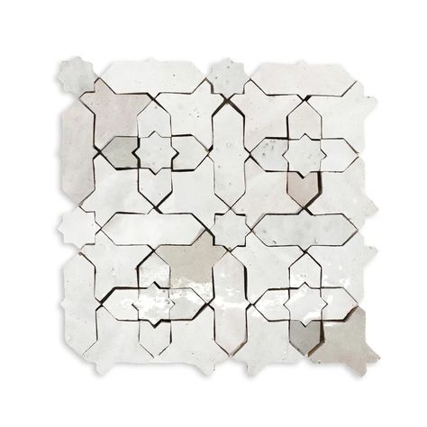 Authentic zellige tile Starburst Tile, Diy Tile Table, Terracotta Mosaic, Tile Backsplash Diy, Diy Tile Shower, Diy Tile Backsplash, Tile Countertop, Countertop Makeover, Backsplash Diy