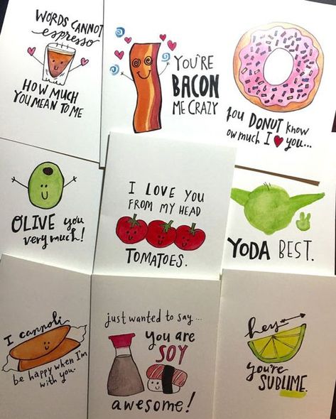 Card Puns, Valentines Galentines, Valentines Day Puns, Cheesy Valentine, Cadeau St Valentin, Selling Handmade Items, Cute Puns, Diy Gifts For Friends, Valentine Ideas