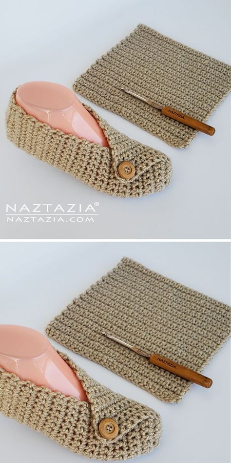 Easy Crochet Slippers For Beginners Free, Easy Crochet Slippers From A Rectangle, Crocheted Kids Slippers, Simple Crochet Slipper Pattern, Granny Square Crochet Slippers Free Pattern Easy, Crochet Slipper Sole Pattern Free, One Piece Crochet Slippers Free Pattern, Crochet Slippers Adult Free Pattern Tutorials, Crochet House Shoes Free Pattern