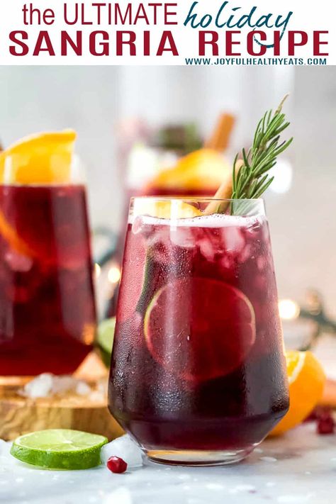 Best Red Sangria, Winter Sangria Recipes, Red Sangria Recipe, Holiday Sangria Recipes, Christmas Sangria Recipes, Best Sangria Recipe, Red Sangria Recipes, Easy Sangria Recipes, Christmas Cocktails Easy