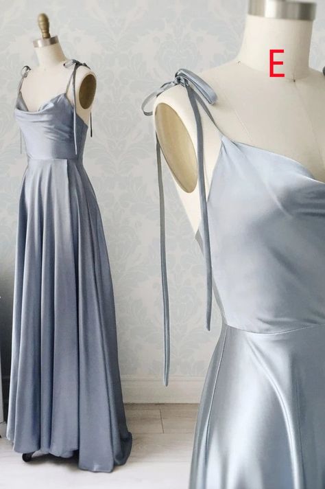 Prom Dresses Gray, Lace Prom Gown, Simple Satin, A Line Evening Dress, Red Evening Dress, Prom Dresses For Teens, Long Prom Dresses, Custom Size Dresses, A Line Prom Dresses