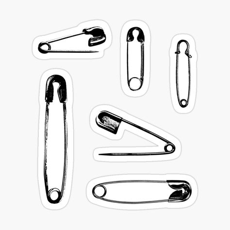 B&w Stickers, Safety Pin Wallpaper, Black And White Sticker Sheet, Cool Sticker Ideas, Instagram Stickers Aesthetic, Stickers Aesthetic Vintage, Stickers For Snapchat, Stickers Bonitos, Mood Stickers