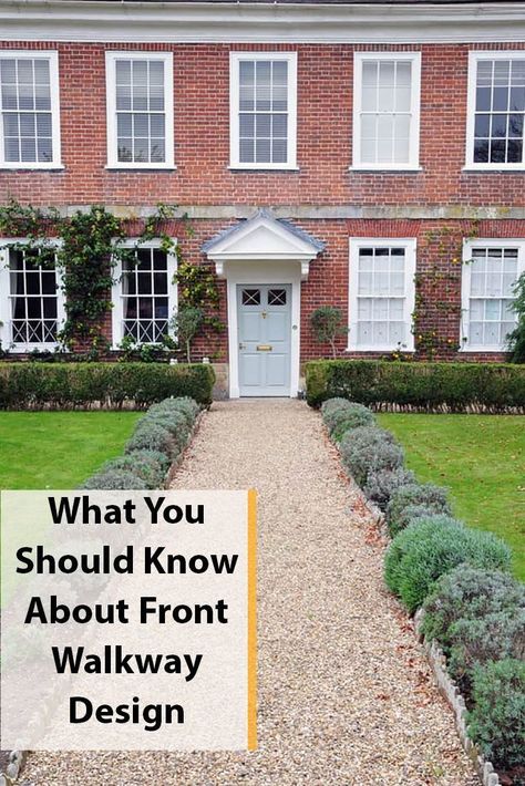 Throughout this article, we will be guiding you through different front walkway ideas. Take the features you like and customize for your home. Walkway To Front Door From Driveway, Straight Front Walkway Landscaping, Curb Appeal Walkway Entrance, Front Walk Up Landscaping, Straight Walkway Landscaping, Front Door Pathway Walkways, Sidewalk Entrance Ideas, Straight Walkway To Front Door, Path To Front Door Walkways