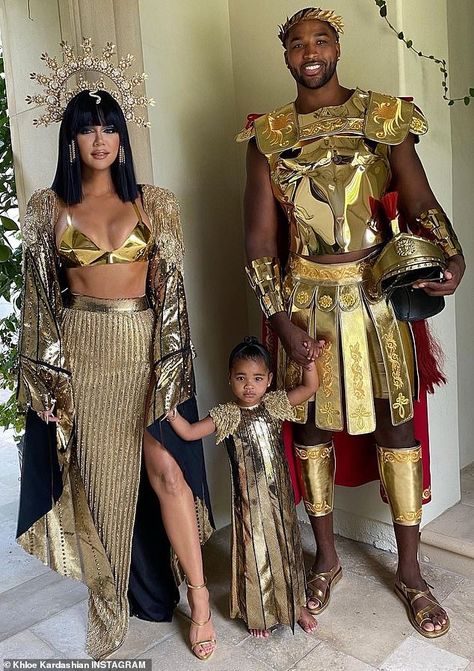 Khloe Kardashian gushes over daughter True in sweet photo: 'I give thanks everyday for you' | Daily Mail Online Runaway Princess Aesthetic, Kardashian Halloween Costume, Khloe Kardashian Tristan Thompson, Khloe Kardashian And Tristan, Sweet Photo, Khloé Kardashian, Jenner Family, Tristan Thompson, Princess Aesthetic