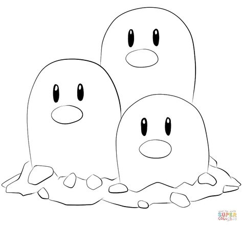 Pokemon Coloring Pages Dugtrio – Through the thousands of images on-line about pokemon coloring pages dugtrio , we picks the top choices having ideal resolution simply for you all, and this pictures is considered one of images selections inside our very best pictures gallery concerning... #cartoon #coloring #pages Pokemon Coloring Sheets, Easy Pokemon, Pokemon Diy, Pokemon Sketch, Boy Coloring, Color Pages, Pokemon Party, Pokemon Images, Pokemon Coloring Pages