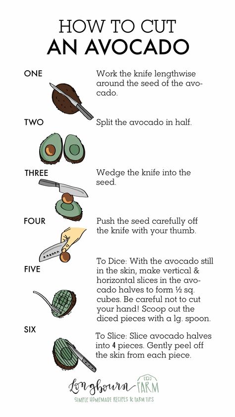 How To Eat An Avocado, How To Cut Vegetables, How To Make Food, Keeping Avocado Fresh, How To Choose Avocado, How To Save Avocado Half, Chopping Techniques, Cut Avocado, Learning How To Cook