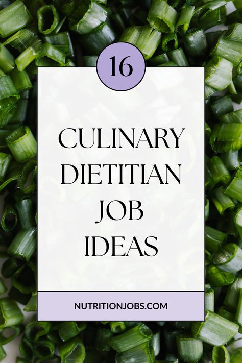 What Can You Do as a Culinary Dietitian Entrepreneur? There are so many job opportunities and ways to invent your career and culinary nutrition business as a dietitian. Here are 16 ideas you might succeed in. Dietitian Career, Nutrition Jobs, Nutrition Careers, Nutrition Business, Nutrition Certification, Culinary Techniques, Registered Dietitian Nutritionist, Job Ideas, Nutrition And Dietetics