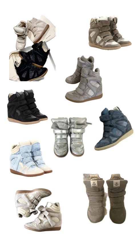 isabelle marant shoes Isabelle Marant, Isabel Marant Sneakers, Streetwear Ideas, Marant Shoes, Isabel Marant Shoes, Nyc Model, Gorgeous Heels, Shoe Inspo, Stockholm Fashion