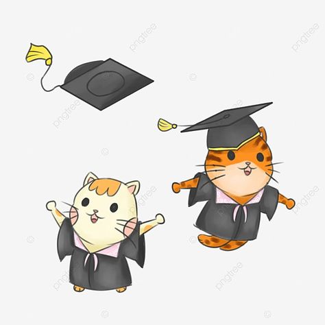 graduation season,cartoon,cat,bachelors uniform,graduation,happy Graduation Cat Drawing, Cat Graduation, Suit Graduation, Cartoon Graduation, Graduation Drawing, Graduation Cartoon, Seasons Posters, Cat Png, Happy Graduation