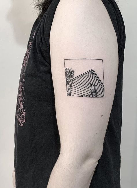 Square Tattoos, Square Tattoo, Line Tattoo Ideas, Tatoo Inspiration, Single Line Tattoo, Line Tattoo, Usa Soccer, Hand Poke, Next Tattoo