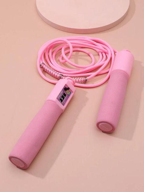 Adjustable Counting Skipping Jump Rope | SHEIN EUR Jump Rope Workout, Skipping Rope, Jump Rope, Body Building, New Arrivals, Building, Pink