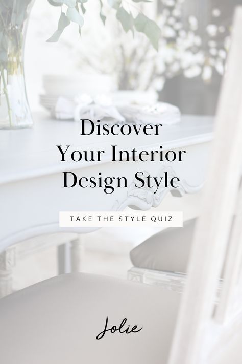 Discover your interior design style with our Jolie style quiz!   Let's face it. When it comes to your home, there are so many ways to style your interiors. Which style suits you best?  Tap the link to take our style quiz and let us guide you! Classic Decor Living Room, Interior Styles Types, Home Styles Types Of Interior, Design Styles Types Of Interior, Find Your Interior Design Style, Types Of Home Decor Styles, Interior Design Styles Guide, Life On Cedar Lane, Types Of Interior Design Styles