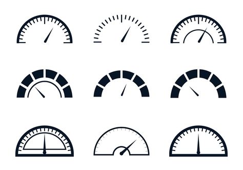 Simple fuel gauge icon meter vectors. Sharpie Tattoos, Fuel Gauge, Car Icons, Dashboard Design, Event Poster, Art Designs, Design Template, Handmade Ceramics, Icon Design