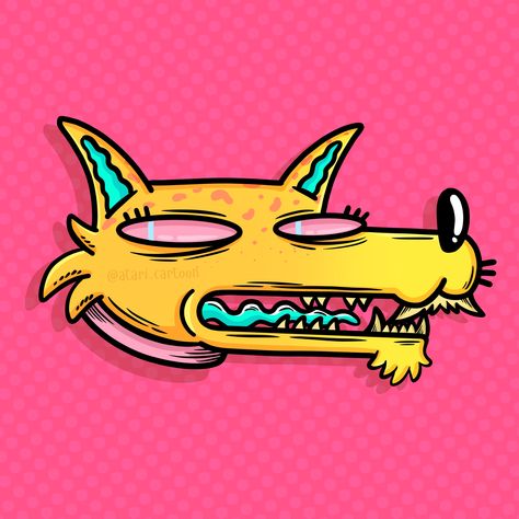 Graffiti Colorful Trippy Dog Illustration (instagram @atari.cartoon) Dog Graffiti Art, Justin Aesthetic, Dog Mural, Dog Graffiti, Punk Dog, Dogs Tee, Dog Illustration, Dog Drawing, Cartoon Dog