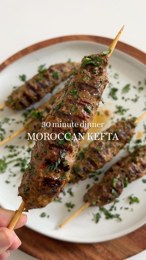 Kefta Kabob Recipe, Kefta Kabob, Moroccan Kefta, Ramadan Series, Middle East Recipes, Kebab Recipes, Lebanese Recipes, Moroccan Food, Food Recepie