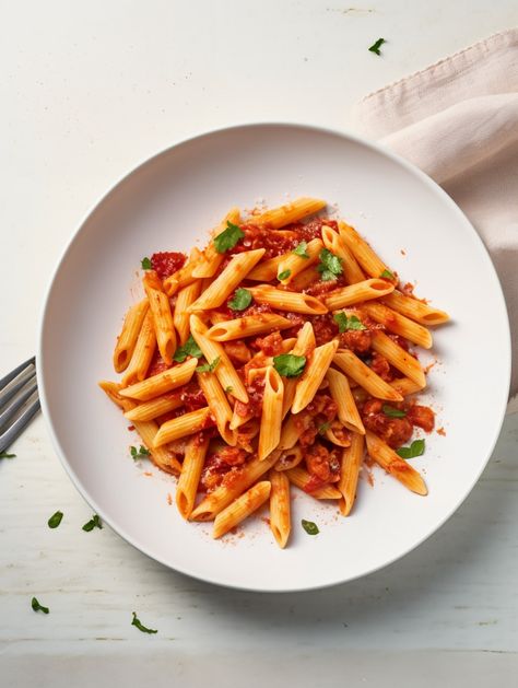 Gluten-Free Penne all’Arrabbiata Arrabbiata Pasta, Penne Pasta Recipes, Marzano Tomatoes, Gluten Free Italian, San Marzano Tomatoes, Light Salad, Gluten Free Recipes For Dinner, Star Food, Gluten Free Dinner