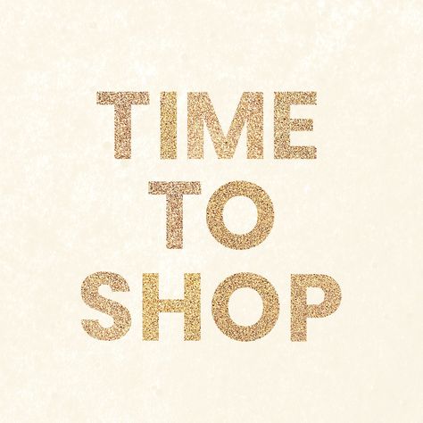 Glittery time to shop typography on beige background | free image by rawpixel.com / Baifern Sale Quotes Shopping, Shopping Background Wallpaper, Special Offer Logo, Logo Backgrounds, Sale Poster Design, Personal Website Design, Shop Quotes, Starting A Clothing Business, Business Marketing Design