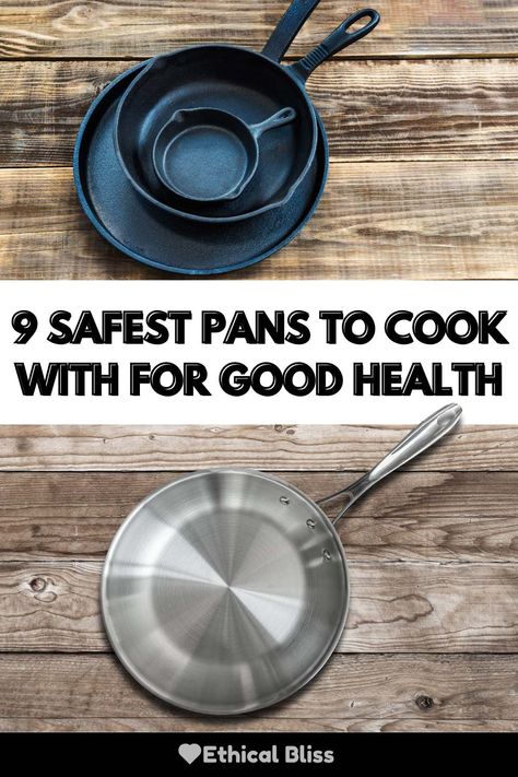 Ready to upgrade your cookware and make mealtime safer and healthier? 🎉 Discover the 9 Safest Pans to Cook With for Good Health in 2024! Say goodbye to chemical-laden pots and pans that could be damaging your health. 😊💪 Learn to transform your cooking experience and nourish your body today! Non Toxic Pots And Pans Cookware Set, Healthy Pots And Pans, Non Toxic Pots And Pans, Non Toxic Pans, Best Non Toxic Cookware, Nontoxic Cookware, Best Pans For Cooking, Toxic Cookware, Healthy Cookware