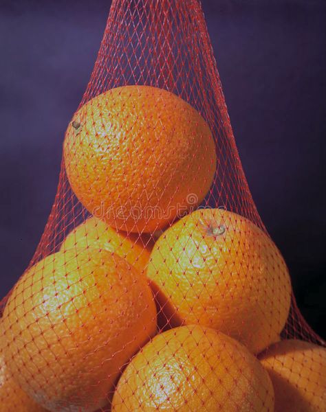 Oranges Drawing, Bag Of Oranges, Junk Kouture, Fruit Bag, Background Purple, Portfolio Fashion, Orange Skin, Orange Painting, Orange Paint