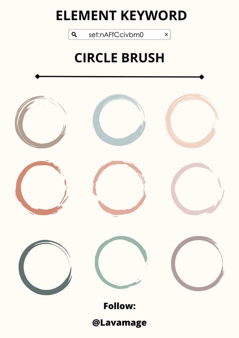 Circle Brush Shape 197 #mathematicselement #minimalisticelement Canva Circle Element, Canva Keywords Elements, Silhouette Animals, Banner Border, Round Banner, Keyword Design, Canva Hacks, Canva Keywords, Canva Frames