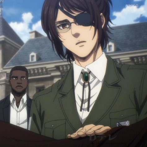 Hange season 4 profile icon, pfp, attack on titan, aot, snk, Hange Zoe Hange Season4, Hange Zoe Season 4, Hange Zoe Pfp, Hange Pfp, Aot Screencaps, Hanji Attack On Titan, Profile Icon, Hange Zoe, Aot Characters