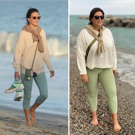 Katie Sturino, Neutral Tops, Look Plus Size, Tan Sweater, Alessandra Ambrosio, Heidi Klum, Celebrity Outfits, Look Plus, Personal Stylist