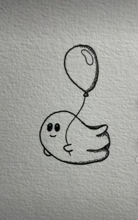 Cute Doodle Art Gost, Easy Sketches Halloween, Easy Ghost Doodle, Cute Simple Ghost Drawing, Cute Doodles Halloween, Little Halloween Doodles, Cute Spider Doodle, Easy Halloween Sketches, Draw Halloween Art Easy