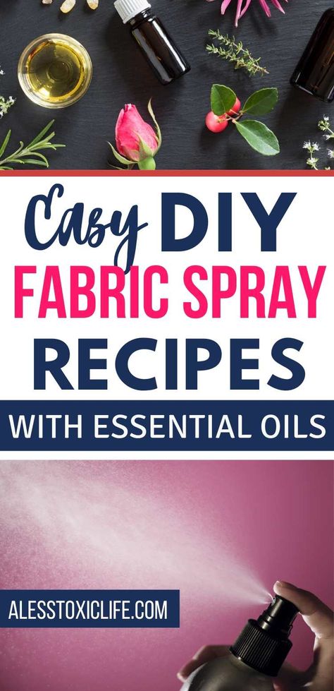 Fabric Disinfectant Spray Diy, Fabric Freshener Diy, Essential Oil Fabric Spray, Diy Fabric Spray, Homemade Fabric Spray, Diy Room Spray Essential Oils, Homemade Disinfectant Spray, Febreeze Diy, Diy Fabric Softener