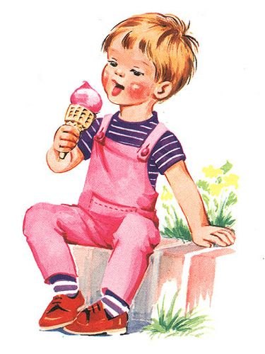 Eating Ice Cream Drawing, Eating Ice Cream Illustration, Truck Couple, Ice Cream Sketch, Herbal Candy, Ice Cream Seller, Cream Illustration, Ice Cream Cartoon, Ice Cream Kids