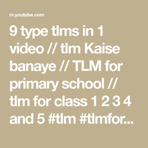 9 type tlms in 1 video // tlm Kaise banaye // TLM for primary school // tlm for class 1 2 3 4 and 5 #tlm #tlmforprimaryschool #tlmideas #arushikavita YouTube search term tlm kaise banaye tlm for class 1 and 2 tlm for primary school tlm tlm tlm tlm ideas tlms t l m tlm making tlm for class 1 how to make tlm math tlm tlm maths hindi tlm tlm hindi english tlm tlm english arushi kavita how to howto Tlm For Class 1, Math Tlm, Tlm Ideas, Teaching Learning Material, Youtube Search, Primary School, 1 2 3