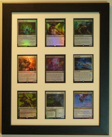 Here is my personal display of trading cards. Click for shop. Trading Card Frame, Trading Card Display, Mtg Card, Card Frame, Display Frames, Card Display, Collector Cards, Display Cards, Trading Card