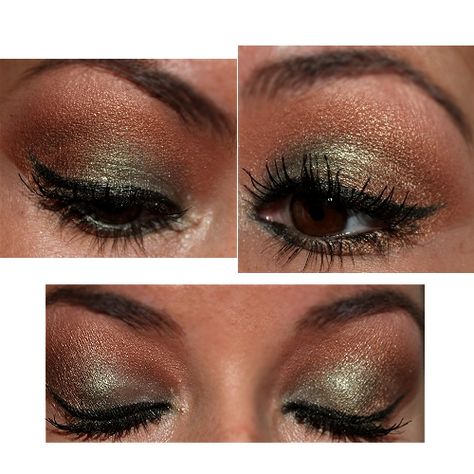 green and brown fall eye makeup look #blending #eyeshadow #mac #cosmetics #beauty #eyes #autumn #woodwinked Green And Brown Eyeshadow, Dark Fey, Fall Eye Makeup, Makeup Hacks Videos, Wedding Guest Makeup, Eyeshadow Tutorials, Light Green Dress, Spring Formal, Blending Eyeshadow