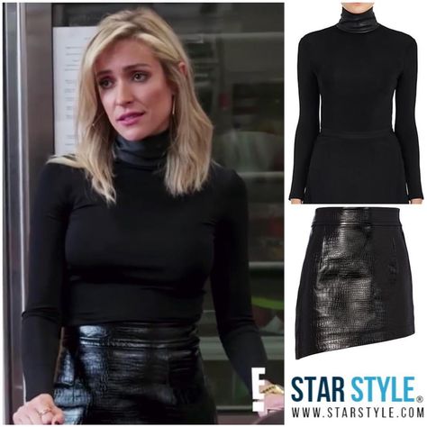 Kristin Cavallari wearing Helmut Lang on the Very Cavallari finale Kristin Cavallari Hair, Very Cavallari, Kristin Cavallari Style, Kristen Cavallari, Winter Lookbook, Kristin Cavallari, Miniskirt Outfits, Going Out Outfits, Helmut Lang