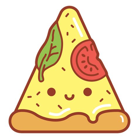 Pizza Slice Drawing, Cartoon Pizza Slice, Bistro Logo, Pizza Vegana, Inktober 2024, Graphic Desi, Cartoon Png, Kawaii Illustration, Easy Pizza