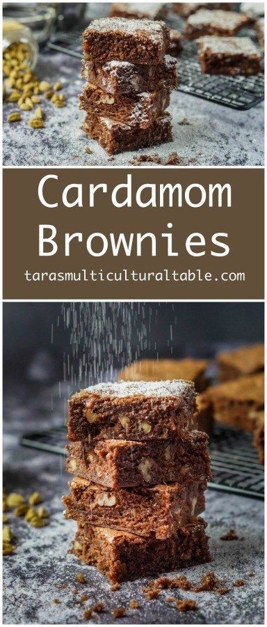 Cardamom Brownies and Easy Indian Cooking Review - Tara's Multicultural Table  #ad #cardamom #brownie #brownies #dessert #pecan #chocolate Cardamom Recipe, Pecan Chocolate, All Things, Holiday Dessert Recipes, Star Food, Tasty Healthy, Supper Recipes, Food Group, Fudgy Brownies