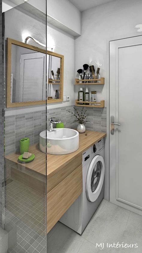 Small Bathroom Plans, Bathroom Cupboards, Modern Small Bathrooms, Bathroom Plans, Small Bathroom Makeover, Bathroom Redesign, Small Bathroom Storage, Bathroom Layout, Laundry Room Design