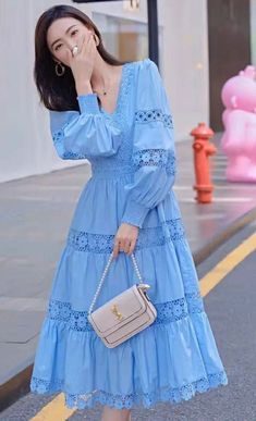 Hi Friends Some Surprise able Thing is waiting for you Pretty Dresses Casual, Simple Frock Design, Simple Frocks, Women Dresses Classy, Cute Dress Outfits, Dress Design Patterns, Boutique Dress Designs, Designer Dresses Casual, Frocks For Girls