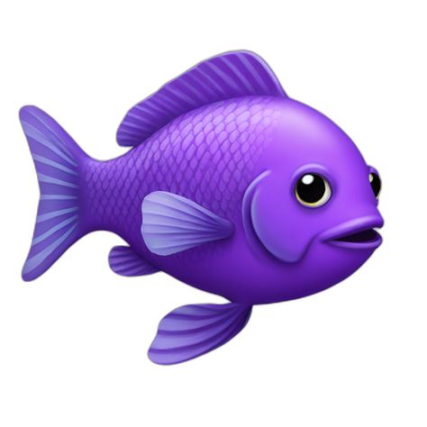 AI emoji generated from the prompt: purple fish Fish Emoji, Purple Fish, Purple Peacock, Discord Emojis, Yellow Fish, Emoji Generator, Fish Illustration, Purple Eyes, Tropical Fish