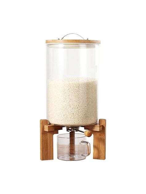 Rice Dispenser, Pet Food Container, Cereal Containers, Cereal Dispenser, Dry Food Storage, Grain Storage, Airtight Food Storage, Food Storage Container, Airtight Food Storage Containers