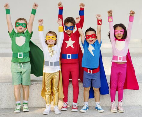 Tips for raising mentally healthy and resilient kids | Grok Nation Costume Ideas For Boys, Strongest Superhero, Creative Costume Ideas, Superhero Costumes Kids, Superhero Images, Creative Costume, Kids Hero, Superhero Kids, Fancy Costumes