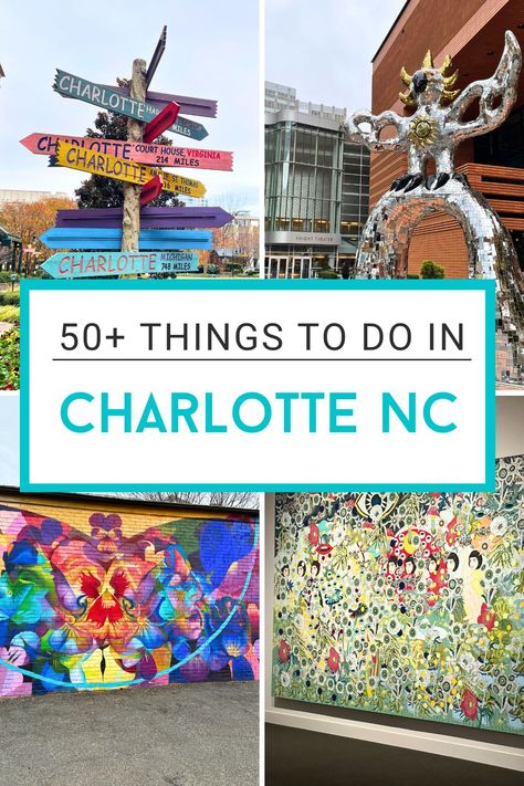 Things to do in Charlotte NC include The Green, Museums, NoDa, Mint Museum, Arts, Theater, US Whitewater Center, NASCAR, Carowinds, and lots of amazing restaurants. Things To Do Charlotte Nc, Fun Things To Do In Charlotte Nc, Weekend In Charlotte Nc, Charlotte Nc Things To Do, Charlotte North Carolina Things To Do, Things To Do In Charlotte Nc, Charolette Nc, Nc Map, Birthday Weekend