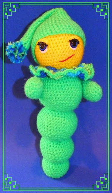 Connie's Spot© Crocheting, Crafting, Creating!: Free Glow Worm Pattern© Glow Worm Crochet Pattern, Crochet Blanket Yarn Animals, Crochet Glow Worm, Crochet Worm Free Pattern, Crochet Cuddler Free Pattern, Weird Crochet Patterns Free, New Crochet Patterns, Crochet Animal Hats, Crochet Free Patterns